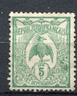 NOUVELLE-CALEDONIE -  Yv. N°  91   *  5c,  Cote 0,8   Euro  BE 2 Scans - Neufs