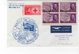 LETTRE - 1962 ARTIC OPERATIONS/MSTS  - USNS REDBUD (T-AKL398) - Military Sea Transportation Service - Expediciones árticas