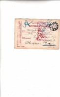 Prigioniero Di Guerra In Russia, Intero Postale In Franchigia. To Praga. 1915 - Enteros Postales