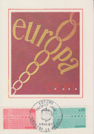 Carte  Maximum  1er  Jour   ANDORRE   Paire   EUROPA    1971 - Cartas Máxima