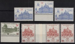 1961-64, Mi. Nr. 53,54,57,  MNH **, Mi.ca, 80.-   , #101 - Nuevos