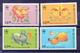 HONG KONG  Timbres Neufs ** De 1997   ( Ref 3434 ) Nouvel An Chinois - Boeuf - - Ongebruikt