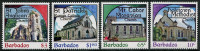BARBADOS 2013 - Eglises  - 4v Neufs // MNH - Barbados (1966-...)