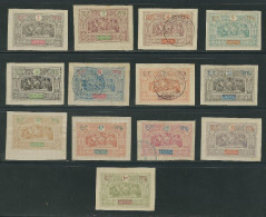 OBOCK N° 47 à 59 */Obl. - Unused Stamps
