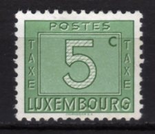 LUXEMBOURG - 1946/48 Scott# J23 * TAXE - Postage Due