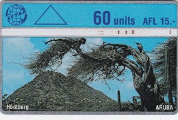 Aruba, ARU-O-12b, Hoolberg, 2 Scans.(CN : 409C) - Aruba