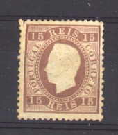 05287 -   Portugal :  Yv  38A  (*)    Dentelé 12 1/2 ,  Papier Ordinaire - Unused Stamps