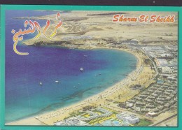 Egypt Egypte CPA Sharm El Sheikh Arial View (2 Scans) - Sharm El Sheikh