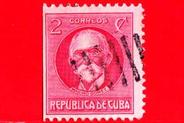 CUBA - Usato - 1917 - Politici - Maximo Gomez (1836-1905) - 2 ¢ - Gebruikt