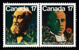 Canada (Scott No. 894-95 - Botanistes Canadiens / Canadian Botanists) [**] - Unused Stamps