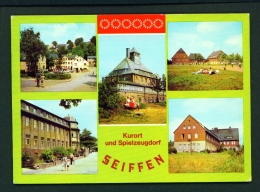 GERMANY  -  Seiffen  Multi View  Unused Postcard - Seiffen