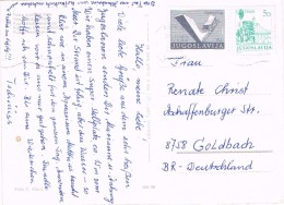 18419. Postal PULA (Jugoslavia) 1985.  Kupaliste STOJA, Playa Municipal - Lettres & Documents