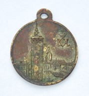 Medal France 1881 - Le Premier Congrès Eucharistique International - Lille - Bronces