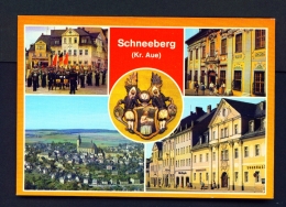 GERMANY  -  Schneeberg  Multi View  Unused Postcard - Schneeberg