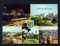 GERMANY  -  Schwerin  Multi View  Unused Postcard - Schwerin