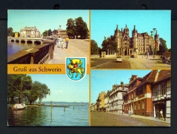 GERMANY  -  Schwerin  Multi View  Unused Postcard - Schwerin
