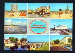 GERMANY  -  Rostock  Multi View  Unused Postcard - Rostock