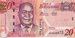 BOTSWANA 20 PULA 2012 P-31 UNC [BW125c] - Botswana