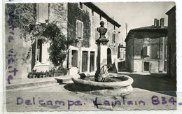 - 674 - FOURNES - ( Gard ), La Fontaine, Carte Taxé 20 Centimes, 1959, Petit Format, Glacée, TBE, Scans. - Autres & Non Classés