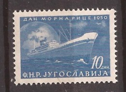 1950  622-27  SCHIFFE FRACHTER   JUGOSLAVIJA JUGOSLAWIEN  TAG DER MARINE  MNH - Other (Sea)