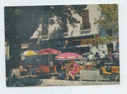 Montauroux (83) : La Terrasse Du Café Tabac Bar Hôtel  En 1970 (animé) GF. - Montauroux