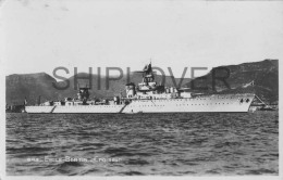 Croiseur EMILE BERTIN (Marine Nationale) - Carte Photo - Bateau/ship/schiff - Guerre