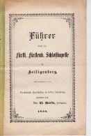 Führer Durch Die Fürstl.Fürstenb.Schlosskapelle In Heiligenberg 1890 ! 8 Seiten. - Pfullendorf