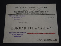 TURQUIE - Env Pour Marseille - France - 1925 / 1929 - Détaillons Collection - A Voir - Lot N° 16609 - Lettres & Documents