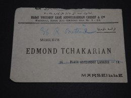 TURQUIE - Env Pour Marseille - France - 1925 / 1929 - Détaillons Collection - A Voir - Lot N° 16622 - Cartas & Documentos