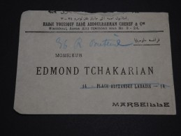 TURQUIE - Env Pour Marseille - France - 1925 / 1929 - Détaillons Collection - A Voir - Lot N° 16622 - Brieven En Documenten