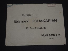 TURQUIE - Env Pour Marseille - France - 1925 / 1929 - Détaillons Collection - A Voir - Lot N° 16624 - Cartas & Documentos