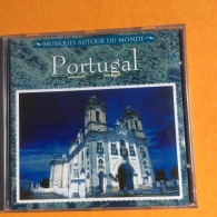 CD 14 Titres : PORTUGAL (Cinda Castel-Machado-Manuela-José Rodriguez-Amorim) Musiques Autour Du Monde. 1993 - Wereldmuziek