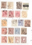 ESPANA / Espagne / SPAIN 1870- 1889, Collection Entre Yvert N° 110 Et 209 , Neufs Et Obl , Cote 37 Euros, TB - Collections