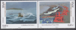 SAINT-PIERRE Et MIQUELON - Art - Peinture - "Le Béothnuk" De D. Vendoor, "Esprit Du Barachois" De F. Bellec - Unused Stamps