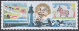 SAINT-PIERRE Et MIQUELON - Art - Dessin - Rencontre Avec Le Poitou - Dessins D'enfants - - Neufs