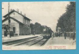 CPA - Chemin De Fer Train En Gare De LIZY-SUR-OURCQ 77 - Lizy Sur Ourcq