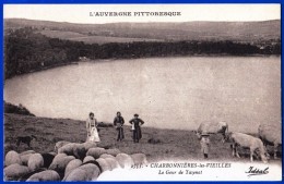 1 CPA CARTE POSTALE ANCIENNE L'AUVERGNE PITTORESQUE N° 2753 CHARBONNIERES LES VIEILLES LE GOUR DE TAZENAT 63 PUY DE DOME - Aigueperse