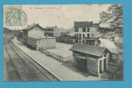 CPA 37 - Chemin De Fer La Gare De PALAISEAU 91 - Palaiseau