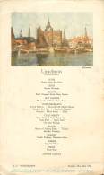 HOLLAND AMERICA LINE  MENU  32 Cm / 19 Cm  DU 30 MAI 1950   LINCHEON   ENKHUIZEN  PAQUEBOT M V WERTERDAM - Menus