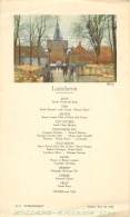 HOLLAND AMERICA LINE  MENU  32 Cm / 19 Cm  DU 4 JUIN 1950   LINCHEON   ELBURG PAQUEBOT M V WERTERDAM - Menus