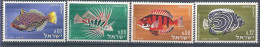 1962 ISRAEL 225-28** Poissons Mer Rouge - Neufs (sans Tabs)