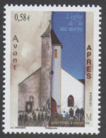 SAINT-PIERRE Et MIQUELON - Eglise De L'île Aux Marins : Avant Et Après Restauration - - Unused Stamps