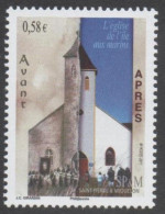 SAINT-PIERRE Et MIQUELON - Eglise De L'île Aux Marins : Avant Et Après Restauration - - Neufs
