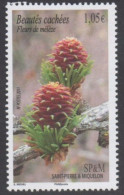 SAINT-PIERRE Et MIQUELON - Flore - Fleur De Mélèze - Beautés Cachées - - Unused Stamps