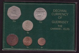 DECIMAL CURRENCY OF GUERNSEY THE CHANNEL ISLES - ANNO 1968 -1969 -1970 -1971 - BALLIVIEINSULEDECERNEVER - - Autres & Non Classés