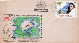 Nautilus At North Pole 30 Years. Ploiesti 1988. - Expediciones árticas