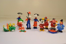 Lot Figurines Kinder Dessin Animé Mickey Picsou Donald, Années 1980 - Cartoni Animati