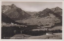 AK -Das KLEINE WALSERTAL Mit Widderstein 1936 - Stempel MITTELBERG - Kleinwalsertal