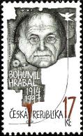 Czech Republic - 2014 - Personalities - Bohumil Hrabal, Czech Writer - Mint Stamp - Ongebruikt