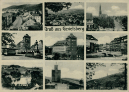 DE GEVELSBERG / Nirgena Platz, Sparkasse, Ebrenman, Strandbad, Blick Zum Ehrenwald / CARTE GLACEE - Gevelsberg